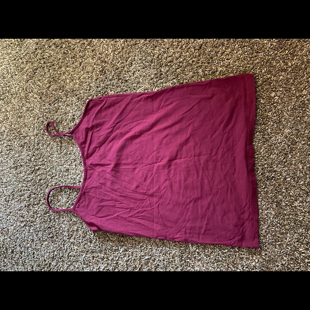 Maroon Tank Top/ Undershirt